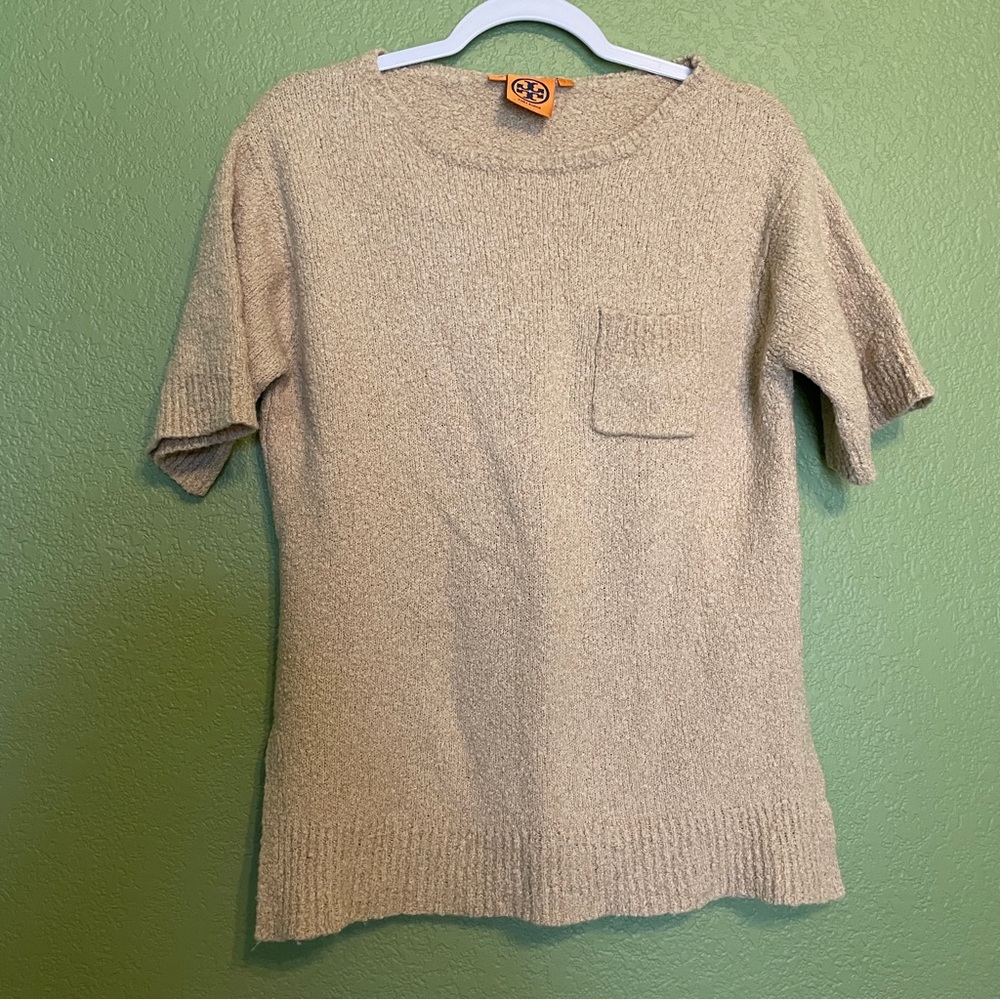 Tory Burch Tan Wool Sweater Small - Picture 4 of 6
